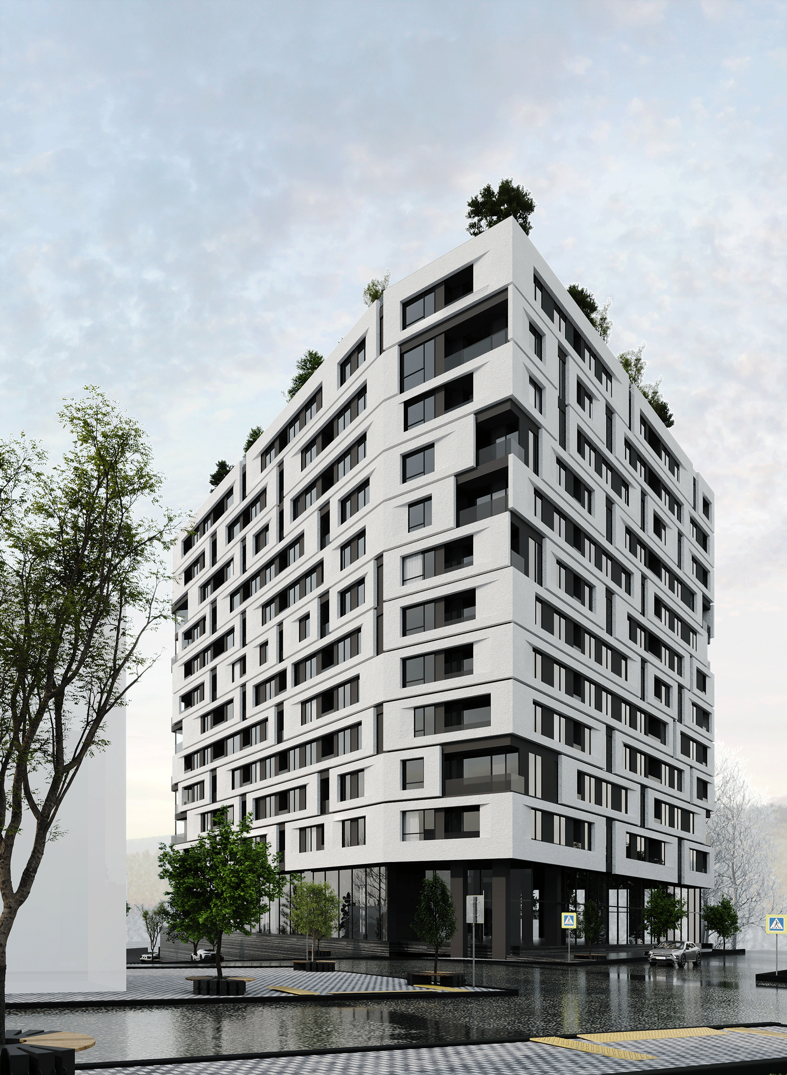 neshat residential building