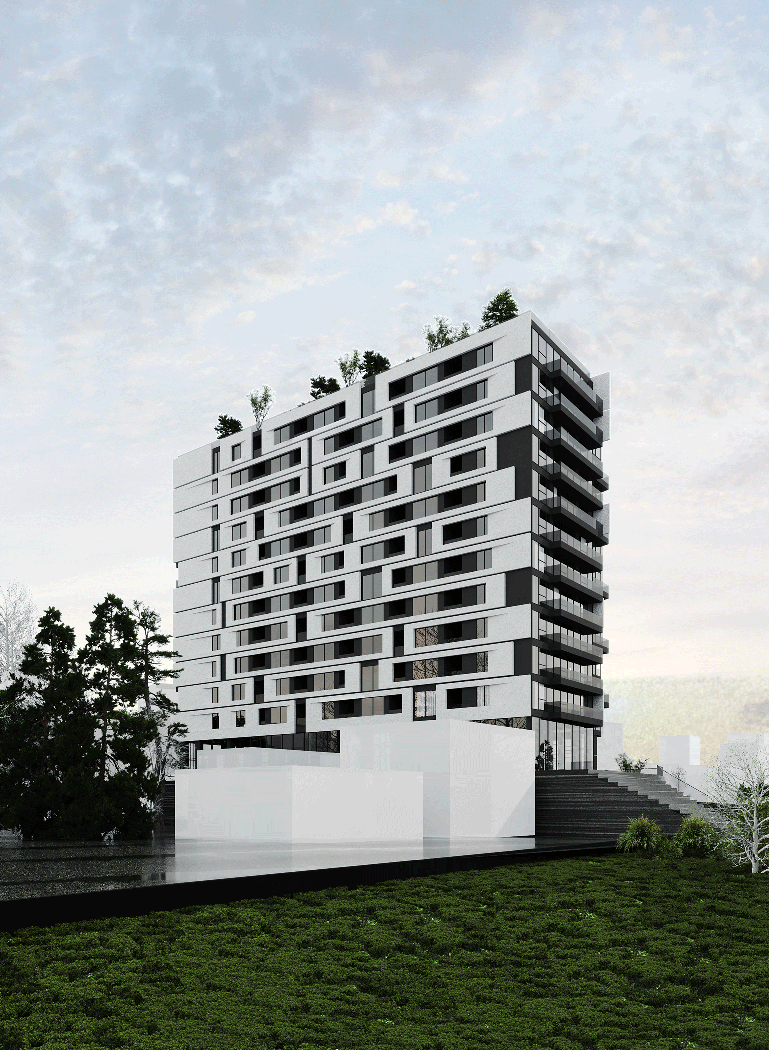 neshat residential building