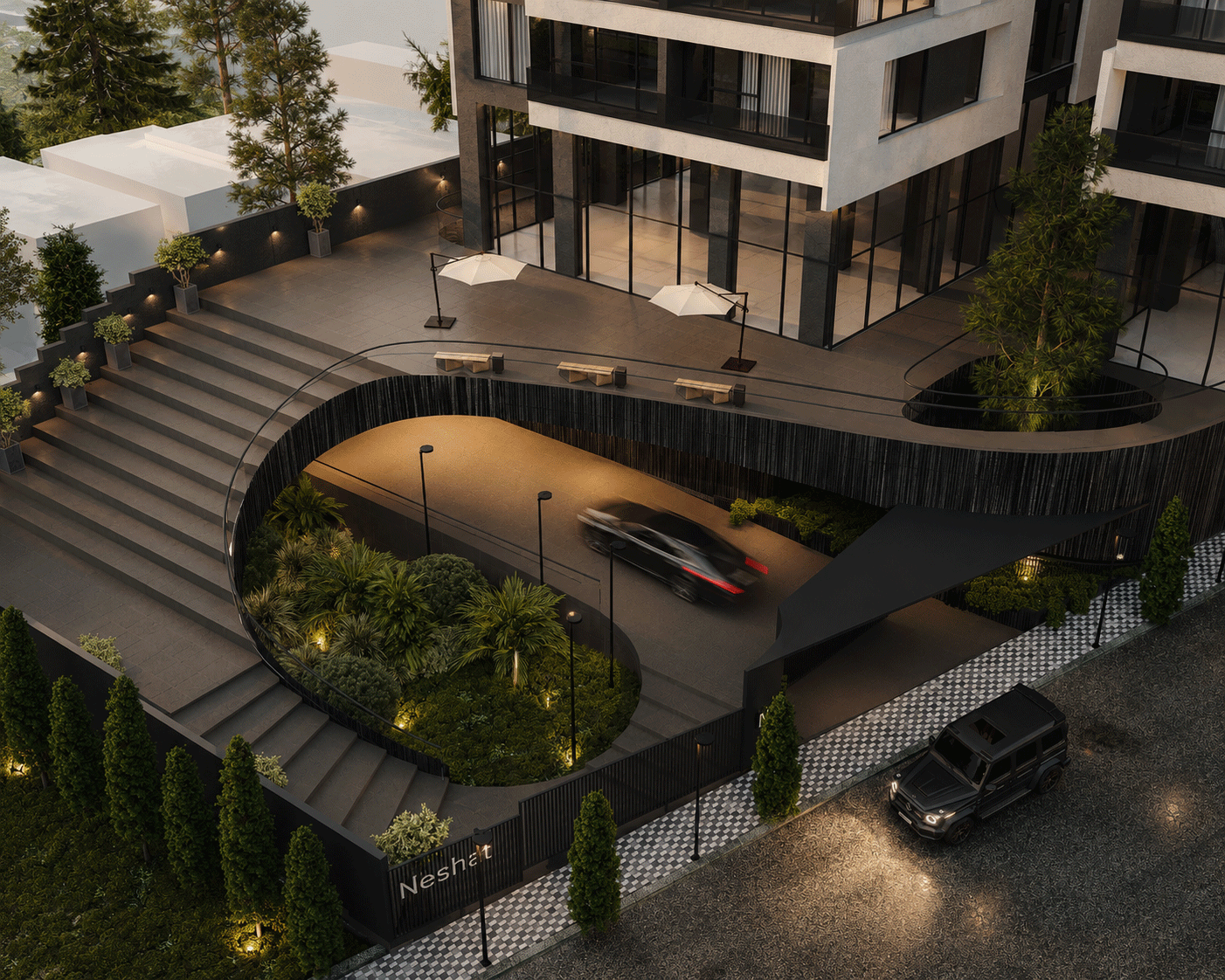 neshat residential building