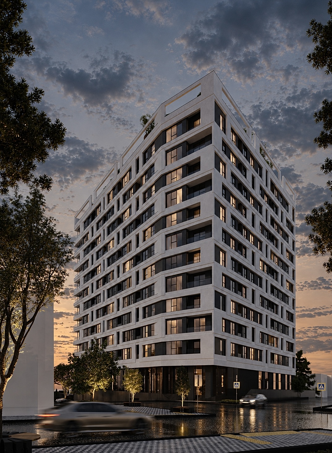 neshat residential building