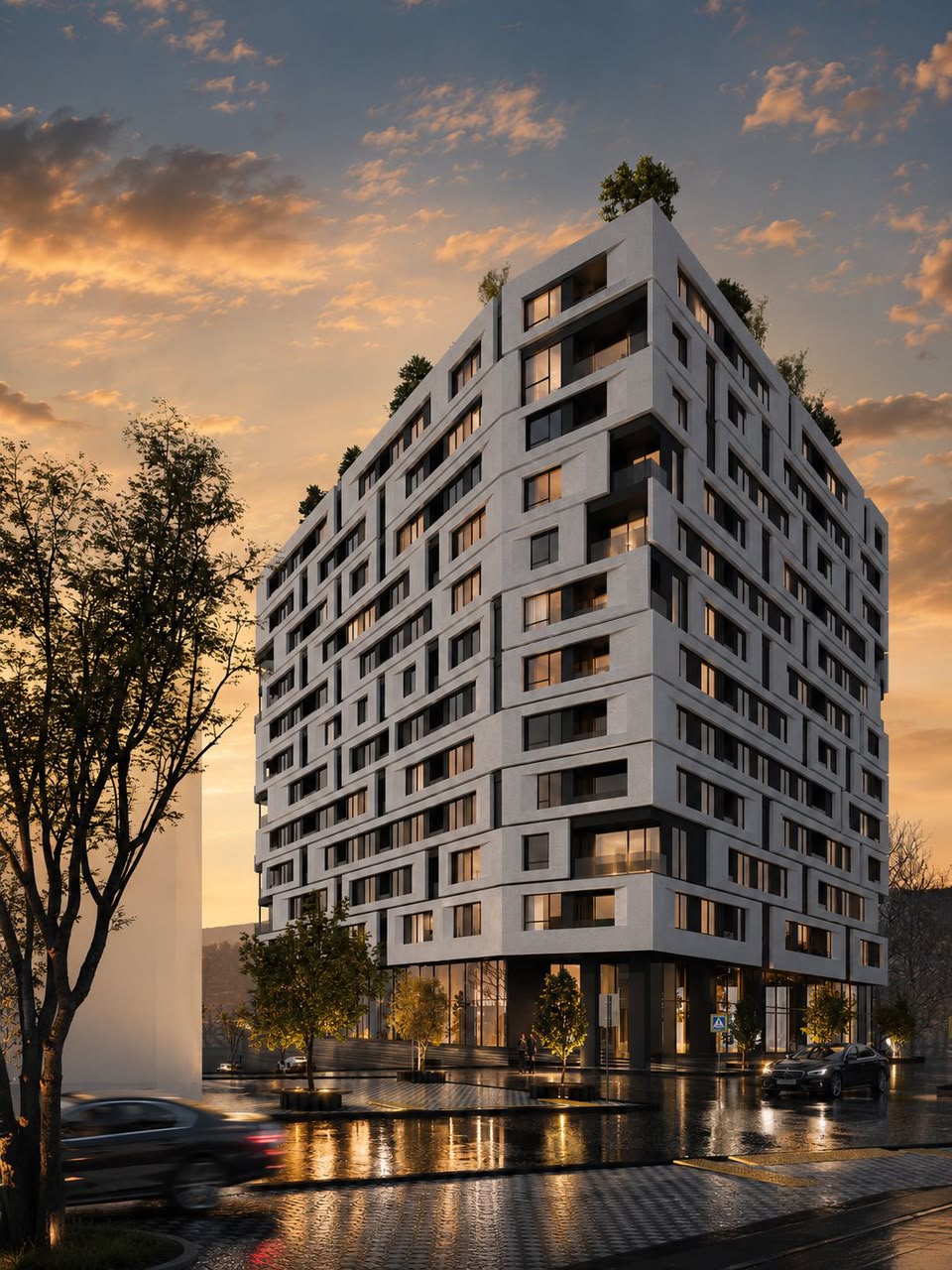 neshat residential building