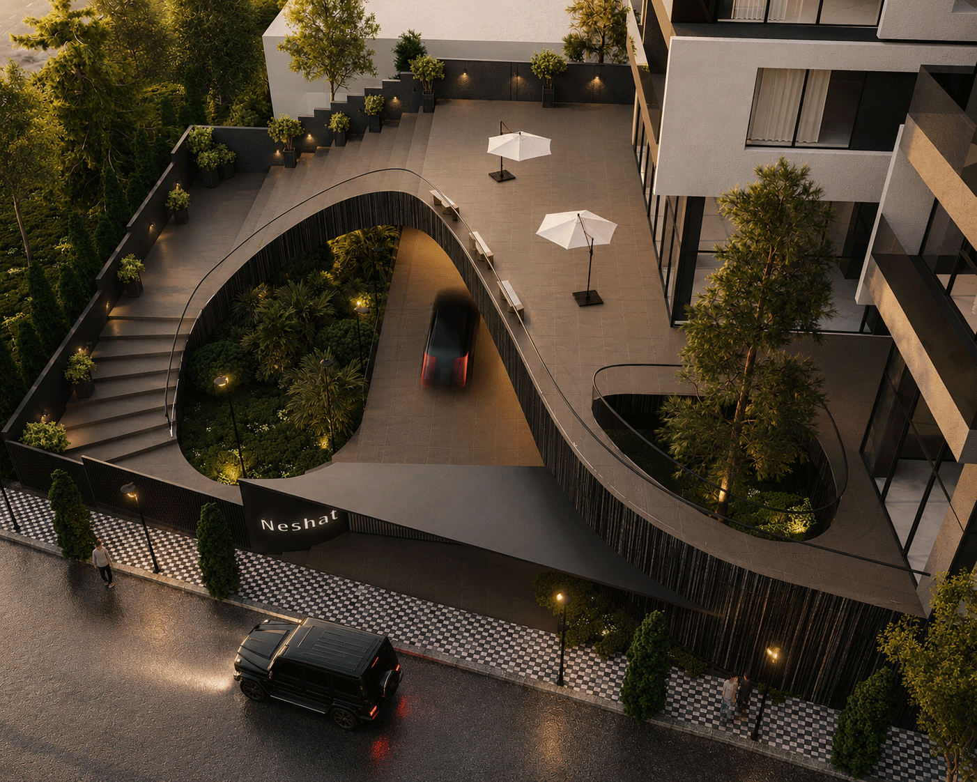 neshat residential building